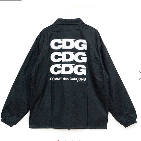 cdg jacket coach